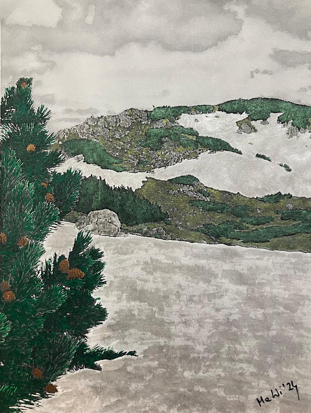 Winter Landscape on the Rax