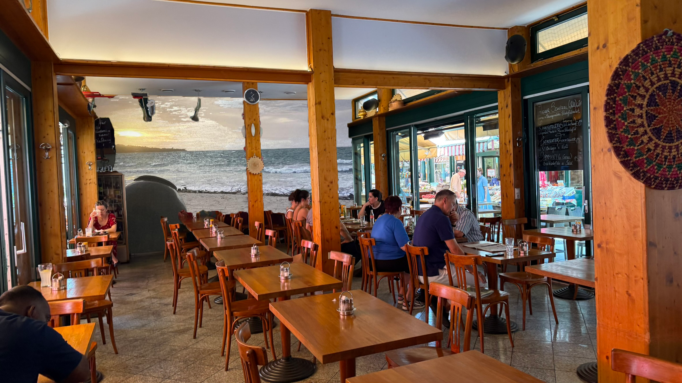 Papas Ganze Wand Gemalt