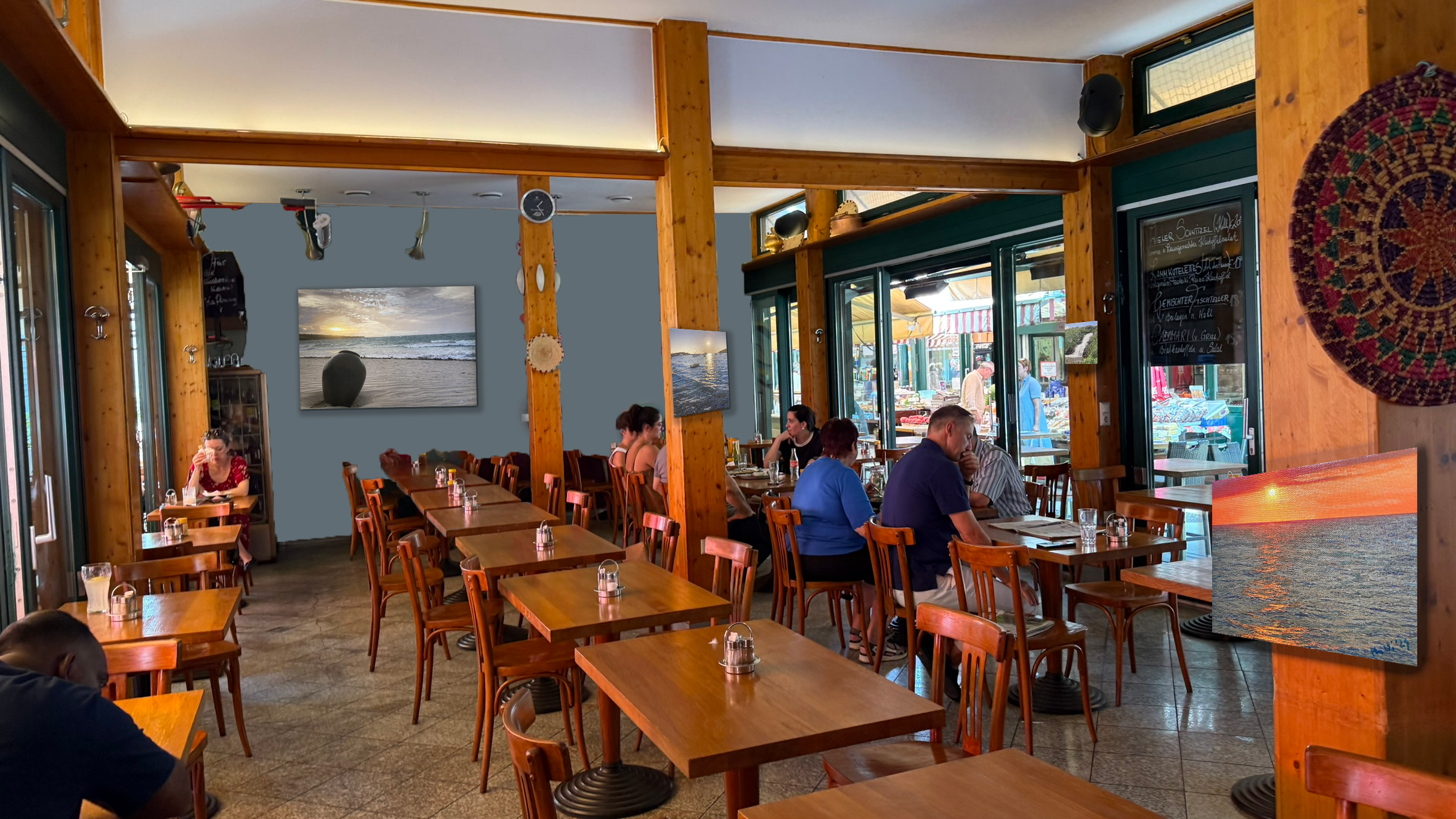 Papas Fully Decorated Glatte Wand